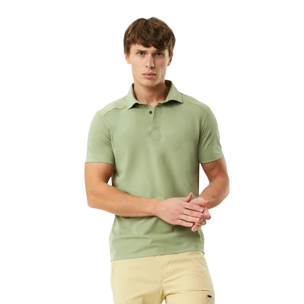 Polo Yaka Erkek T-shirt - Resim 2