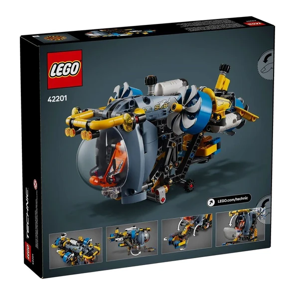 42201 Lego Technic Derin Deniz Araştırma Denizaltısı 413 parça +9 yaş - 8