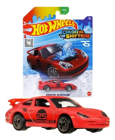 BHR15 HW Renk Değiştiren Arabalar PORSCHE 911 GT3 CUP JCM36