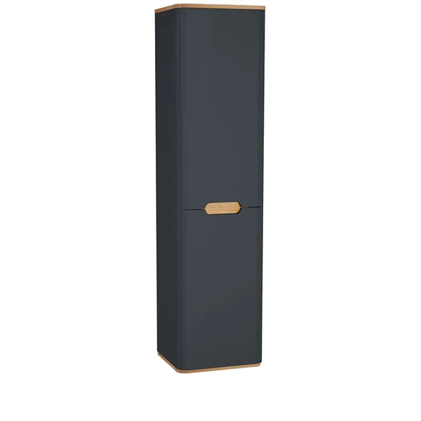 Vitra Sento Ayaksız Boy Dolabı, Sol, Mat Antrasit, 60862 ürün görseli