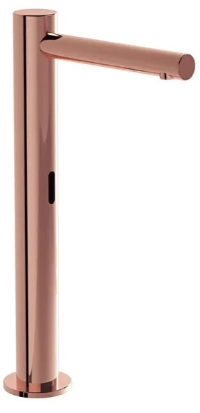 Vitra Origin Fotoselli Tezgah Üstü Lavabo Bataryası (Çift Su girişli, Elektrikli), Soft Bakır, A4722129