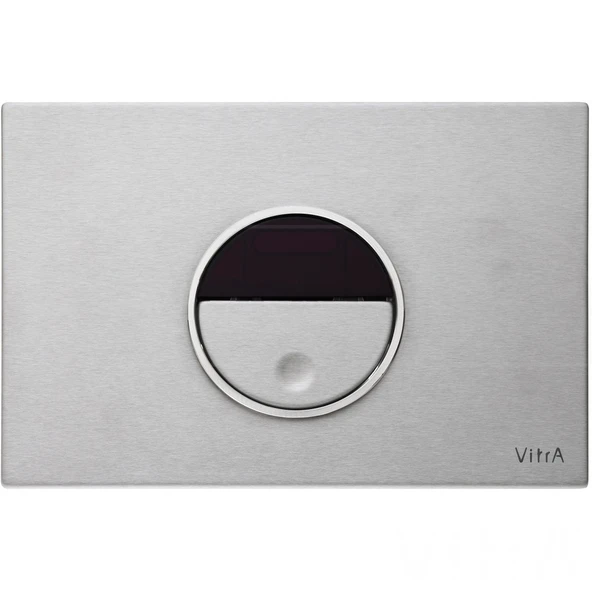 Vitra Pro Fotoselli Kumanda Paneli, Mat Krom, Fırça Yüzey, 748-1440