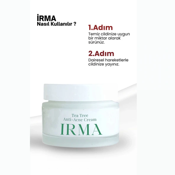 Tea Tree Anti Akne Kremi 50 ml – Gözenek Temizleyici, Siyah Nokta Karşıtı - 2