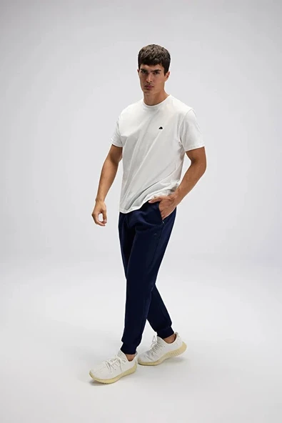 Ellesse Erkek Jogger Eşofman Altı EM554-NV - Resim 3