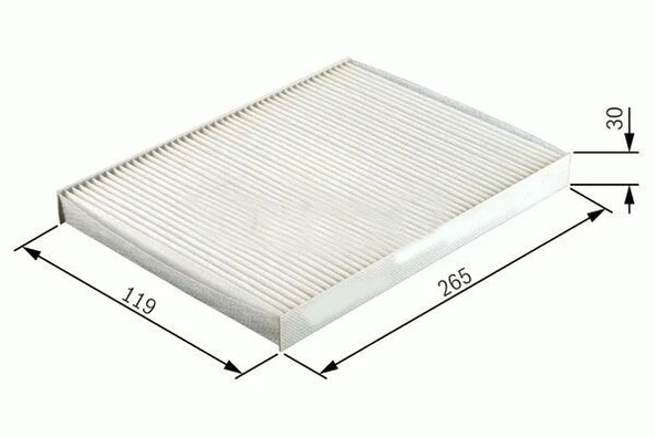 HAVA FİLTRESİ CADDY 1.6 TDI 15-.SKODA OCTAVİA II 10-  3C0127177A ürün görseli