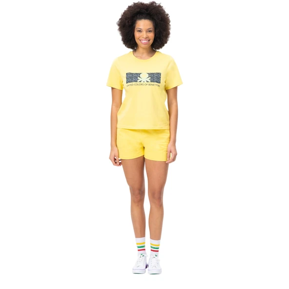 Baskılı Kadın Tshirt Bnt-w20392 - 9