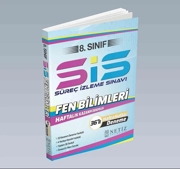Netiz 8.Sınıf Fen Bilimleri Sis Süreç İzleme Sınavları ( Haftalık Kazanım Denemeleri) - Resim 2