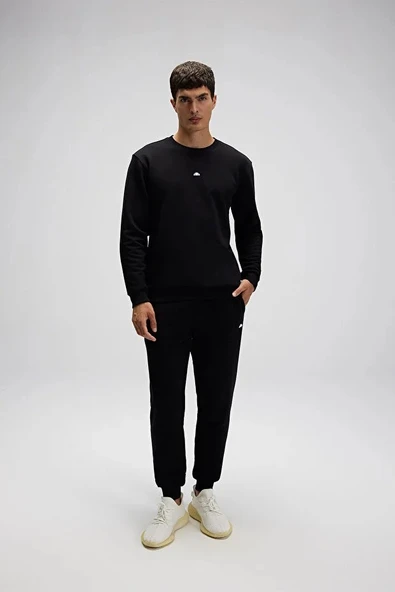 Ellesse Erkek Jogger Eşofman Altı EM554-BK - Resim 4