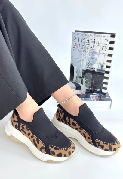 Kendy Leopar Nubuk Spor Ayakkabı - 4
