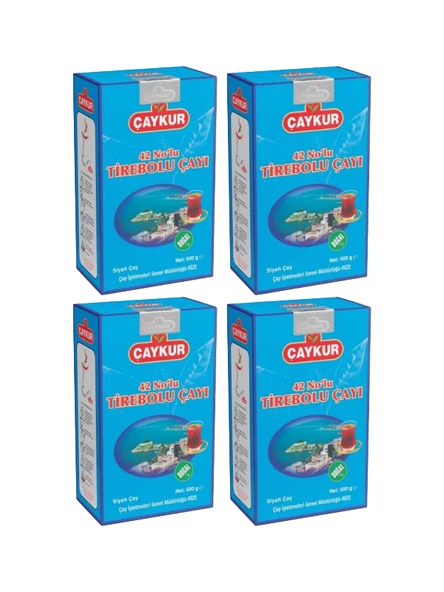 Çaykur 42 Nolu Tirebolu Çayı 500 Gr X 4 Adet - 2
