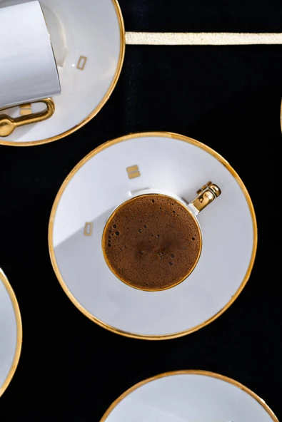 Acar JEA-07379/6 Metta 6 Kişilik Kahve Fincan Takımı - Resim 5