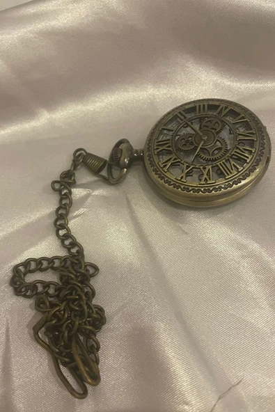 Saat Cep Saati Köstekli Saat Kapaklı - Resim 5