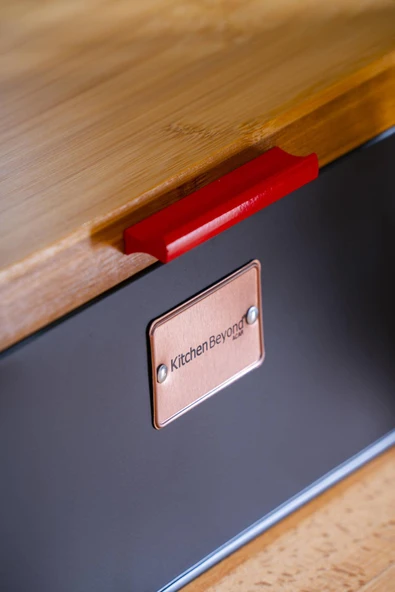 Acar WEL-07474/4 Sirius Bambu Kapaklı Ekmek Saklama Kutusu - 30 cm - Resim 3