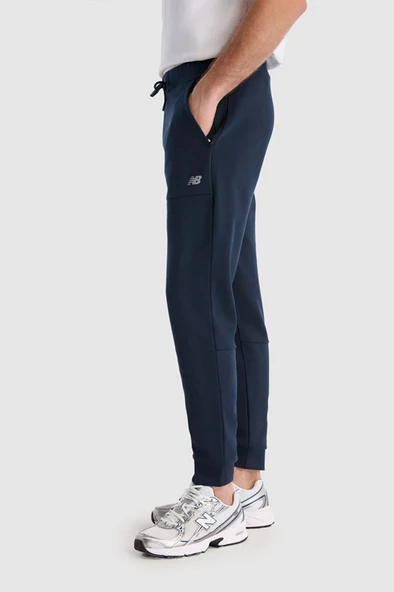 New Balance Lifestyle Pant MNP1517-AVI Lacivert Erkek Eşofman Altı - 3