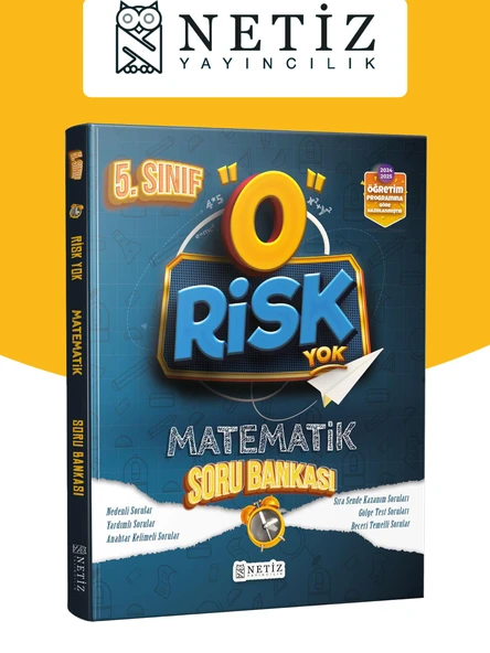 Netiz Risk Yok 5.Sınıf Matematik Soru Bankası ürün görseli 1
