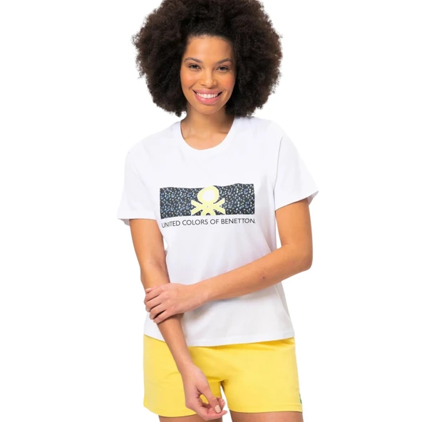 Baskılı Kadın Tshirt Bnt-w20392