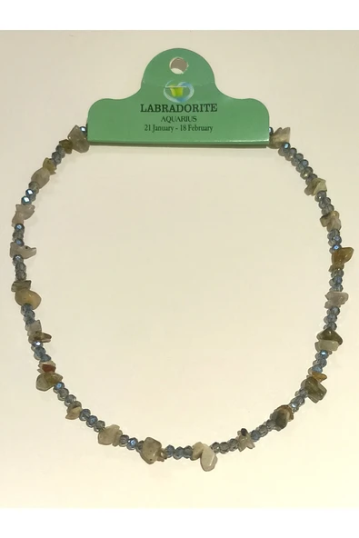 Monalisa Home Renkli  Lüks Figürlü Gösterişli Taş Kolye ürün görseli 1