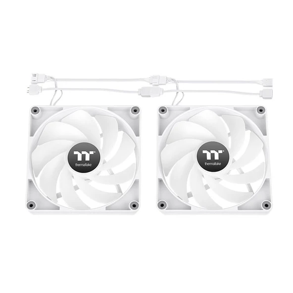 Thermaltake CT120 Reverse Beyaz ARGB 2x120mm Kasa Fan Kiti - Resim 3
