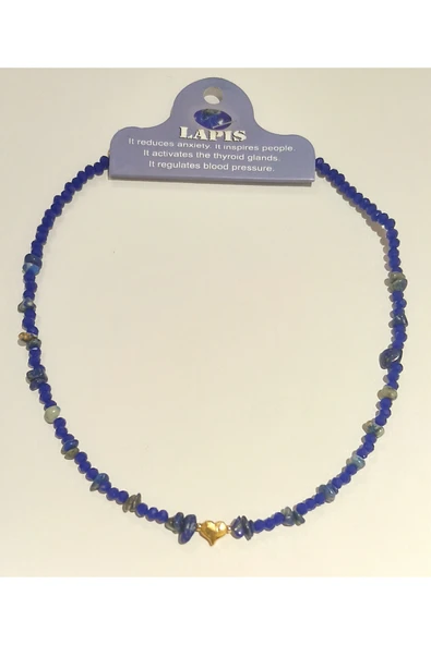 Monalisa Home Renkli  Lüks Figürlü Gösterişli Taş Kolye ürün görseli 1