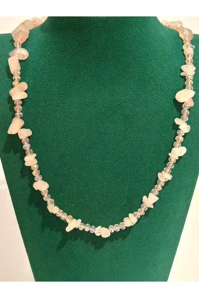 Monalisa Home Renkli  Lüks Figürlü Gösterişli Taş Kolye ürün görseli 1