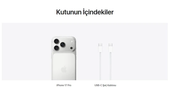 Apple iPhone 17 Pro 512 GB (Apple Türkiye Garantili) Gümüş 512 GB - Resim 6