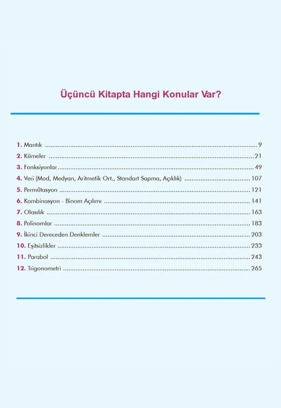 ANTRENMANLARLA MATEMATİK 3 - Resim 2