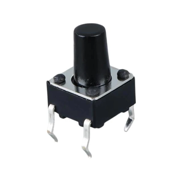 Tact Switch (C-9 Buton) 6X6X5Mm (Ic-200) ürün görseli 1