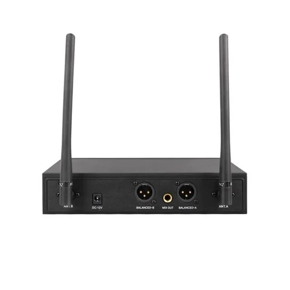 König K-990 UHF 2X100 Kanal 2 El Mikrofon Telsiz Mikrofon - 3