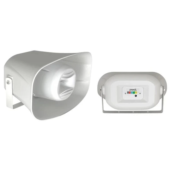 Osawa OSW-480T Aqua 50 Watt 16 CM Trafolu ABS Horn Hoparlör 8-16-32 Ohm 70-100 Volt Girişli 440x280x300mm ürün görseli