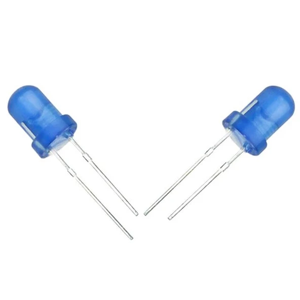 Halmet Mantar Led 5mm Mavi ürün görseli