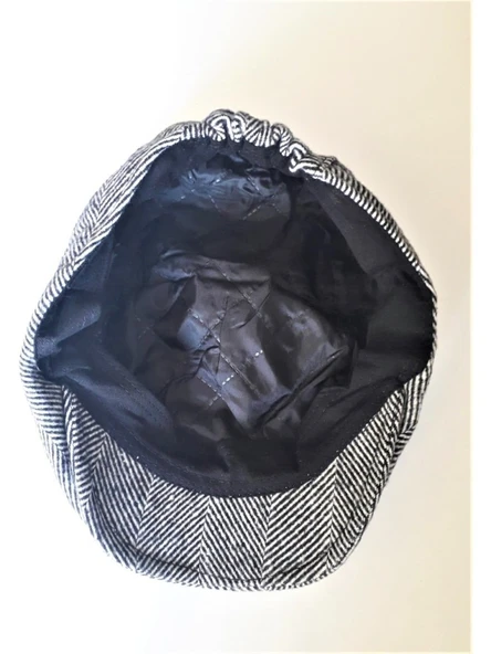 GRI ÇIZGILI LONDON KASKET - 3