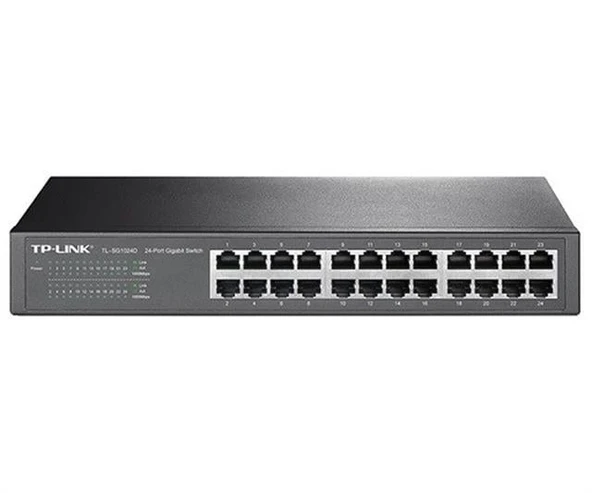 Tp-Link TL-SG1024D 10-100-1000 Gigabit 24 Port Ethernet Switch - 2