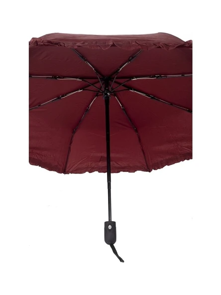 Full Otomatik Rüzgara Dayanıklı Çanta Boy Kadın Şemsiye - 4