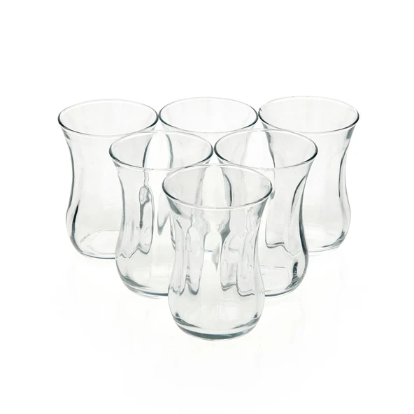 Lav optikli klasik çay bardağı 72 parça çay bardak - 3