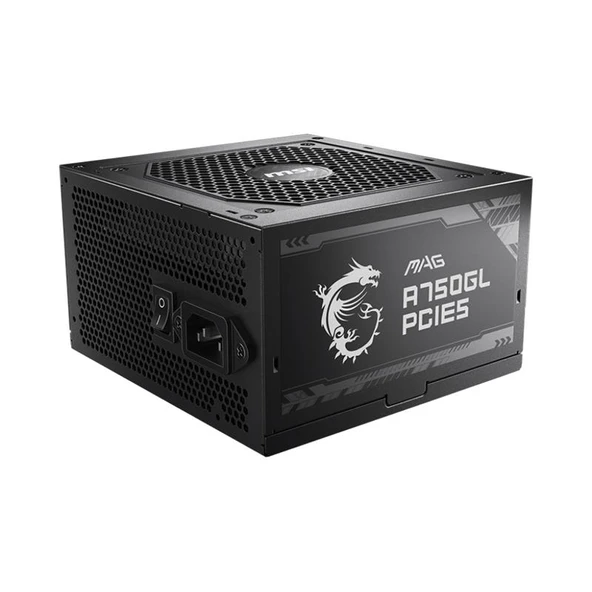 MSI MAG A750GL PCIE5 750W 80+ GOLD POWER SUPPLY - Resim 2