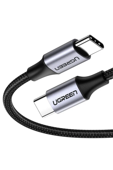 Ugreen Type-c To Type-c 3a 60w Hızlı Data Ve Şarj Kablosu 2 Metre - 1