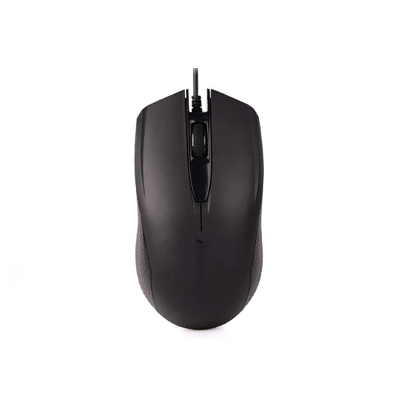 A4 TECH OP-760 SİYAH USB OPTİK 1200DPI KABLOLU MOUSE - Resim 2