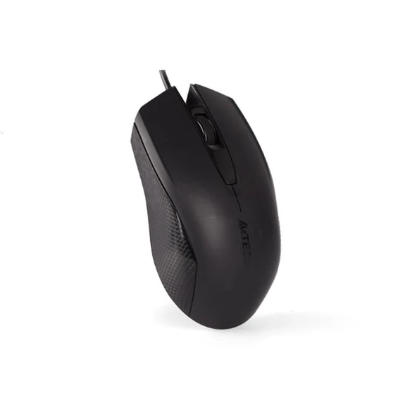 A4 TECH OP-760 SİYAH USB OPTİK 1200DPI KABLOLU MOUSE ürün görseli 1