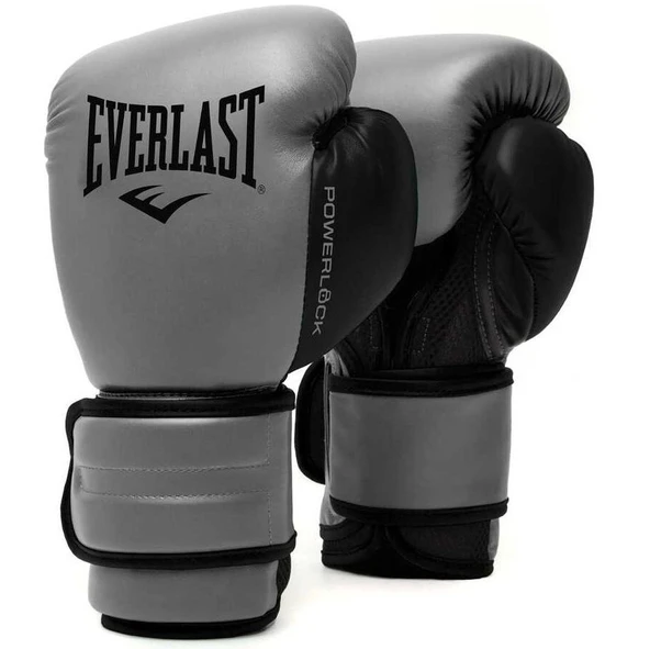 Everlast Powerlock 2R Training Gloves 14oz Gri Boks Eldiveni P00002306 - 1