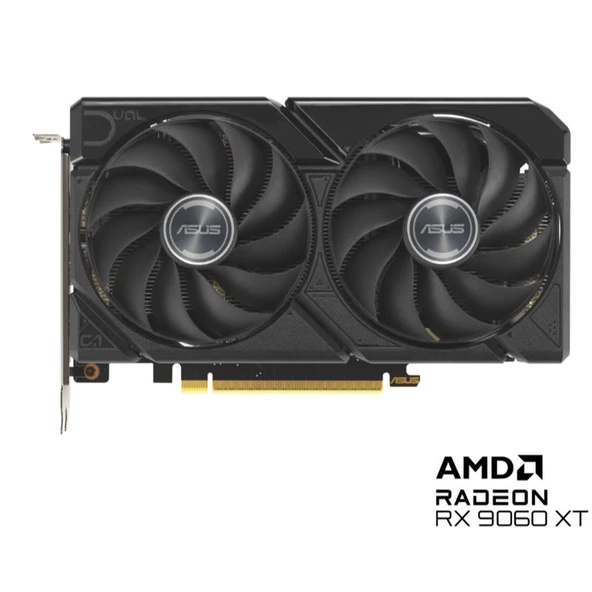 ASUS GEFORCE DUAL-RX9060XT-8G 8GB GDDR6 128BIT 1XHDMI 2XDP EKRAN KARTI - Resim 2