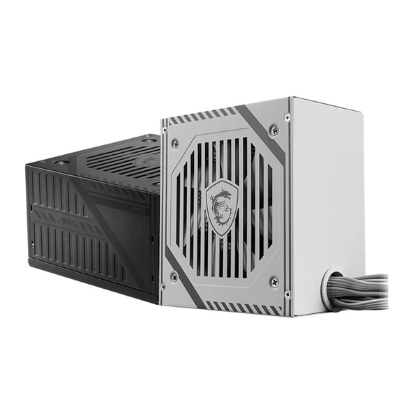 MSI MAG A650BNL WHITE 650W 120MM FAN 80+ BRONZE POWER SUPPLY ürün görseli 1