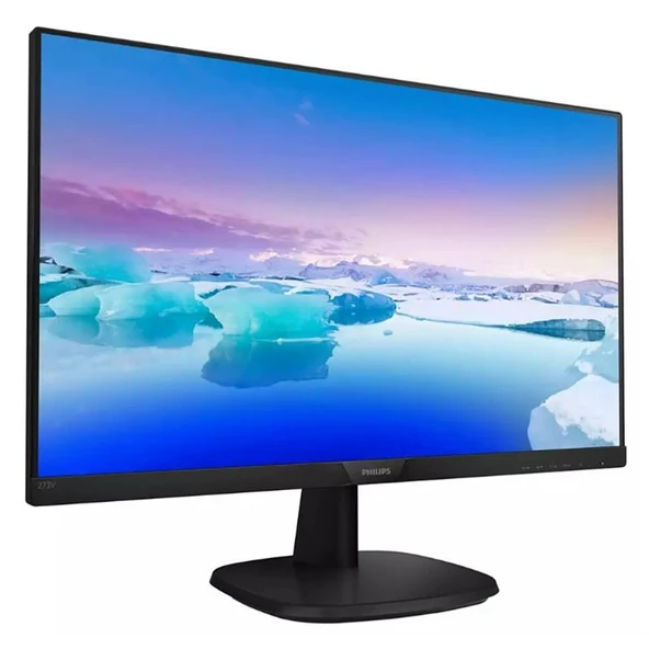 27 PHILIPS 273V7QJAB/01 IPS 4MS 75MHZ 1XVGA 1XHDMI 1XDP FHD 1920X1080 HOPARLÖR VESA SİYAH - Resim 2