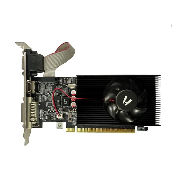 HI-LEVEL GEFORCE GT420 2GB DDR3 128BIT 1XVGA 1XHDMI 1XDVI EKRAN KARTI ürün görseli 1