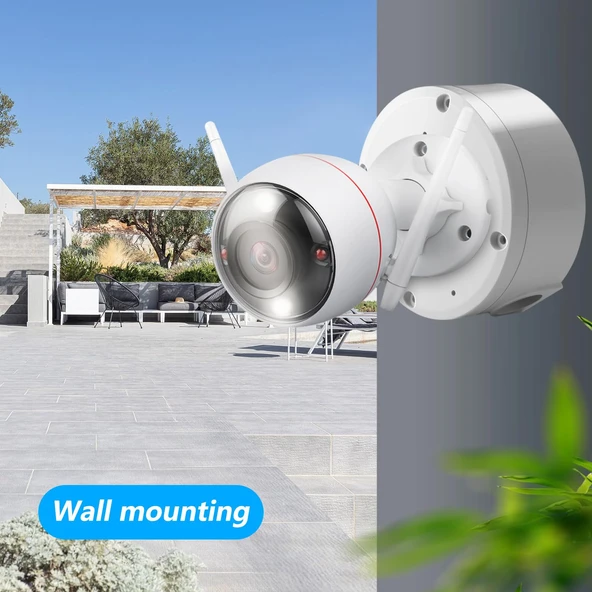 Güvenlik Kamerası Elektrik Montaj Buatı Bağlantı Kutusu 12cm - Resim 5