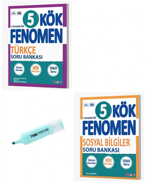 5. Sınıf KÖK Serisi Türkçe Ve Sosyal Bilgiler Soru Bankası ürün görseli