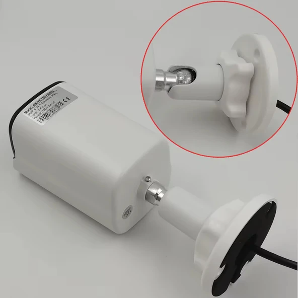 4mp IP Kamera Metal Kasa 3.6mm Ses Kayıt Gece Görüşü İç ve Dış Mekan Su Geçirmez Onvif - Resim 5