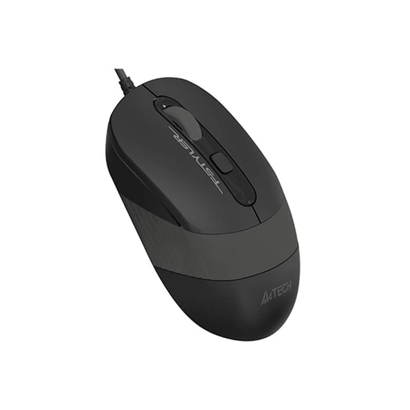 A4 TECH FM10 GRİ USB OPTİK 1600DPI KABLOLU MOUSE ürün görseli 1