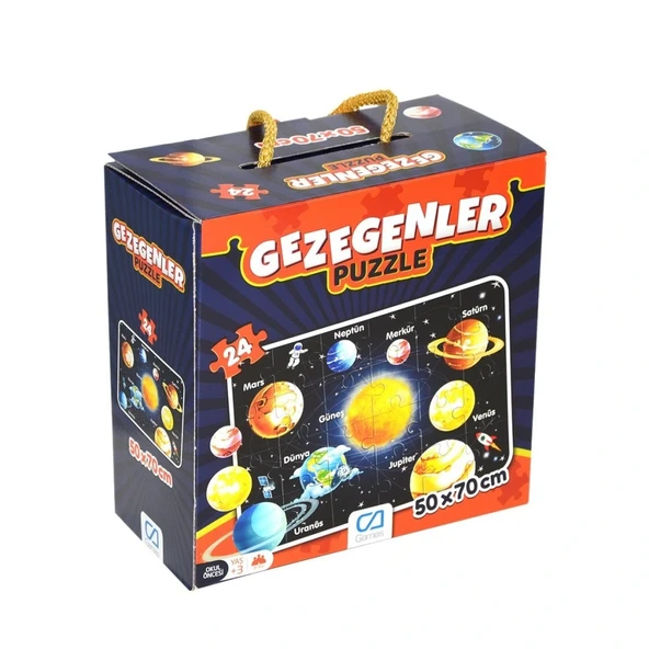 Eğitici Oyuncak 5026 CA Games, Gezegenler / 24 parça Puzzle / +3 yaş