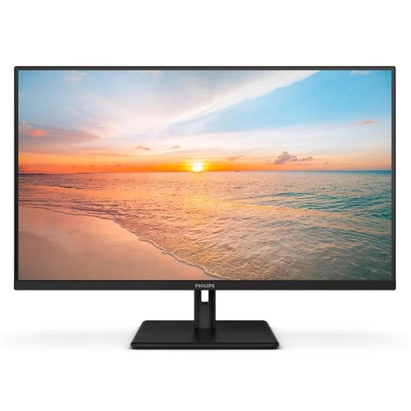 31.5 PHILIPS 32E1N1800LA/00 4MS 60MHZ 2XHDMI 1XDP 4K UHD 3840X2160 HOPARLÖR FLICKER-FREE DÜŞÜK MAVİ IŞIK VESA SİYAH ürün görseli 1