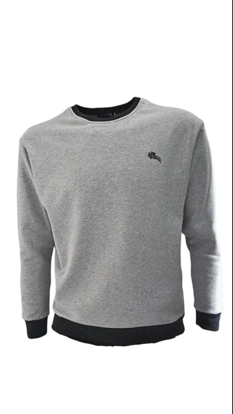 SWEATSHİRT - GRİ MELANJ ürün görseli